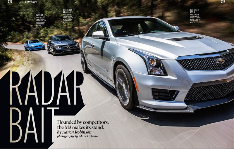 Illustration for article titled C&D on M3, C63 AMG S & ATS-V